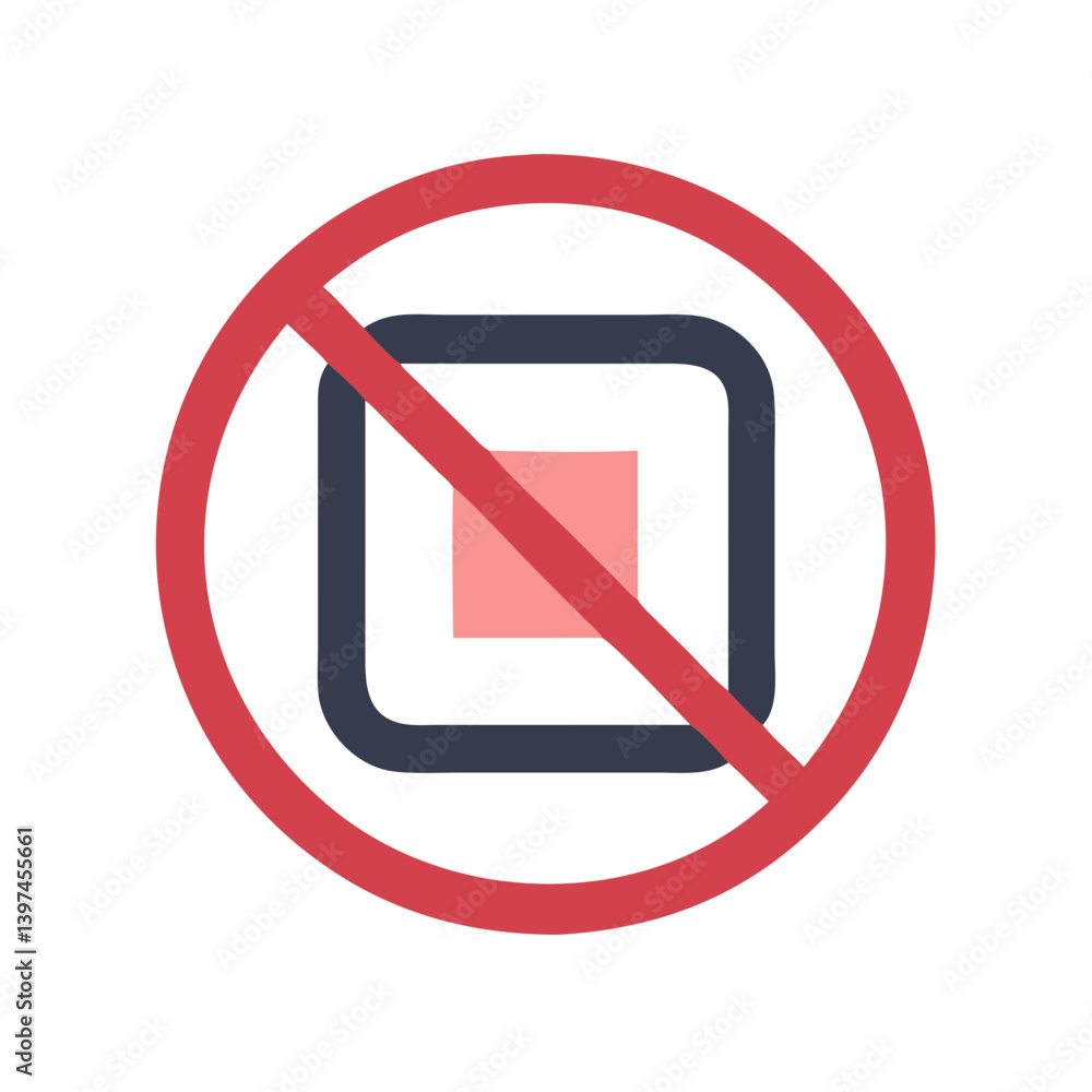 Stop Action Icon Stop Action Icon