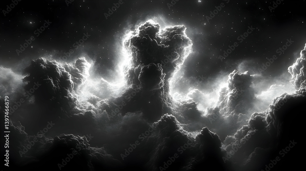 a starry sky but with black stars against a white background a starry sky but with black stars against a white background