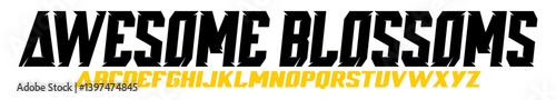 Fotografie awesome blossoms.black rumble...