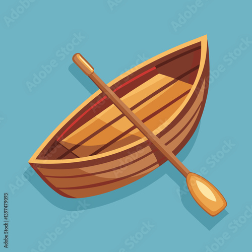 wooden boat on the beach
