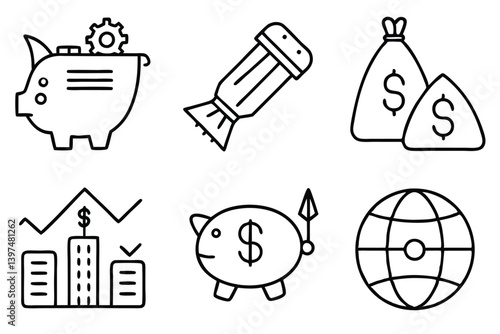 Finance Doodle Mastering Investments for Future Security