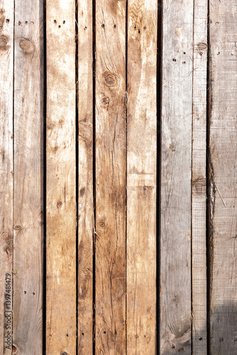 Obraz na płótnie Weathered wooden wall texture close up background w salonie