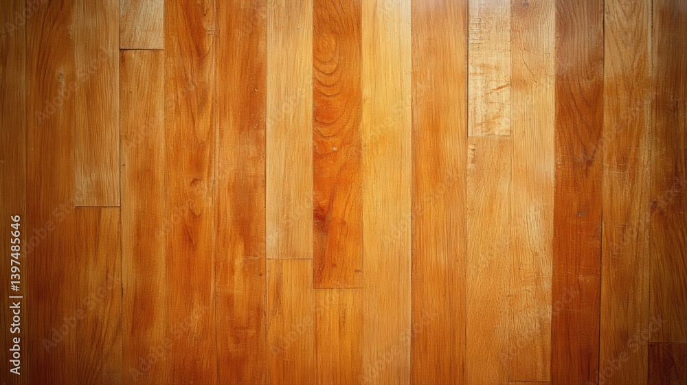 Warm Brown Hardwood Floor Texture Background