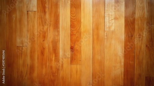 Obraz na płótnie Warm Brown Hardwood Floor Texture Background w salonie