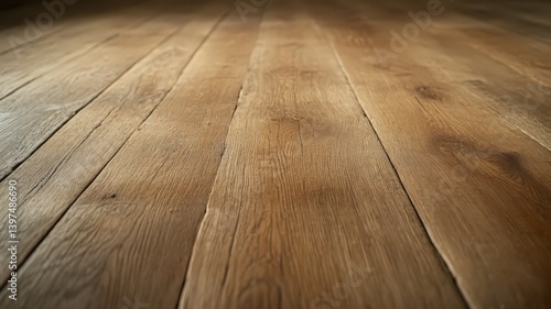 Warm Brown Wood Planks Floor Texture Background