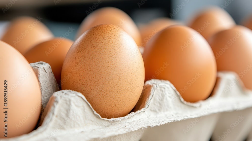 Freshly gathered chicken eggs ready for local market sale Freshly gathered chicken eggs ready for local market sale