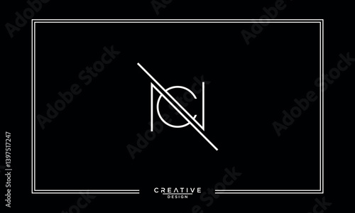 CN, NC,C , N, Abstract  Letters Logo Monogram