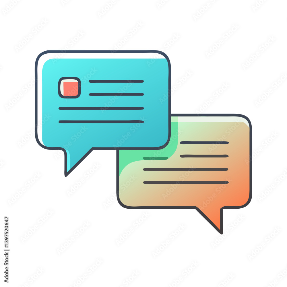 chat flat icon, chat flat vector illustration-simple illustration of chat flat, perfect for chat flat logos and icons chat flat icon, chat flat vector illustration-simple illustration of chat flat, perfect for chat flat logos and icons