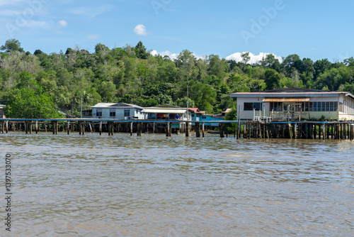 In Brunei, there is a village of floating houses called Kampong Ayer.
