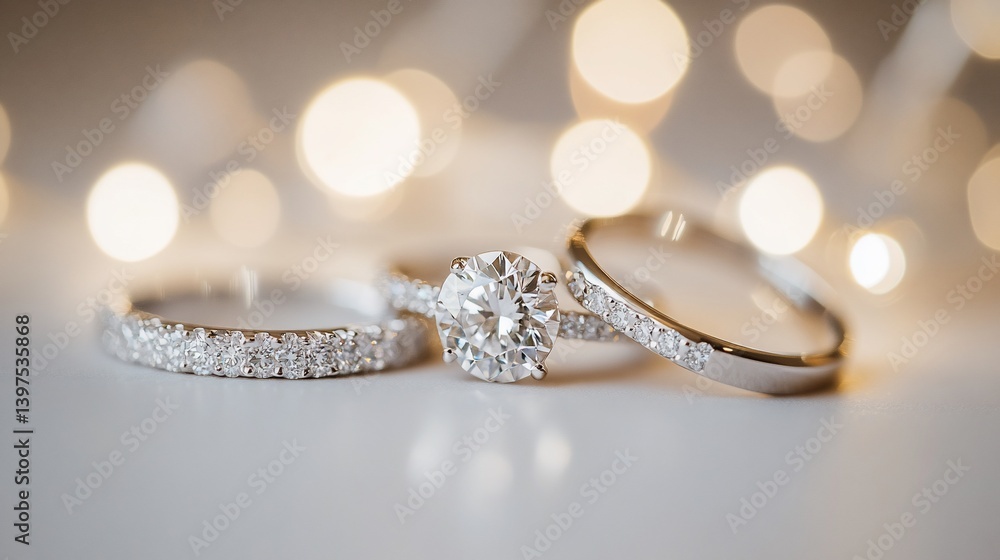 Sparkling Diamond Rings: A Symbol of Love and Commitment