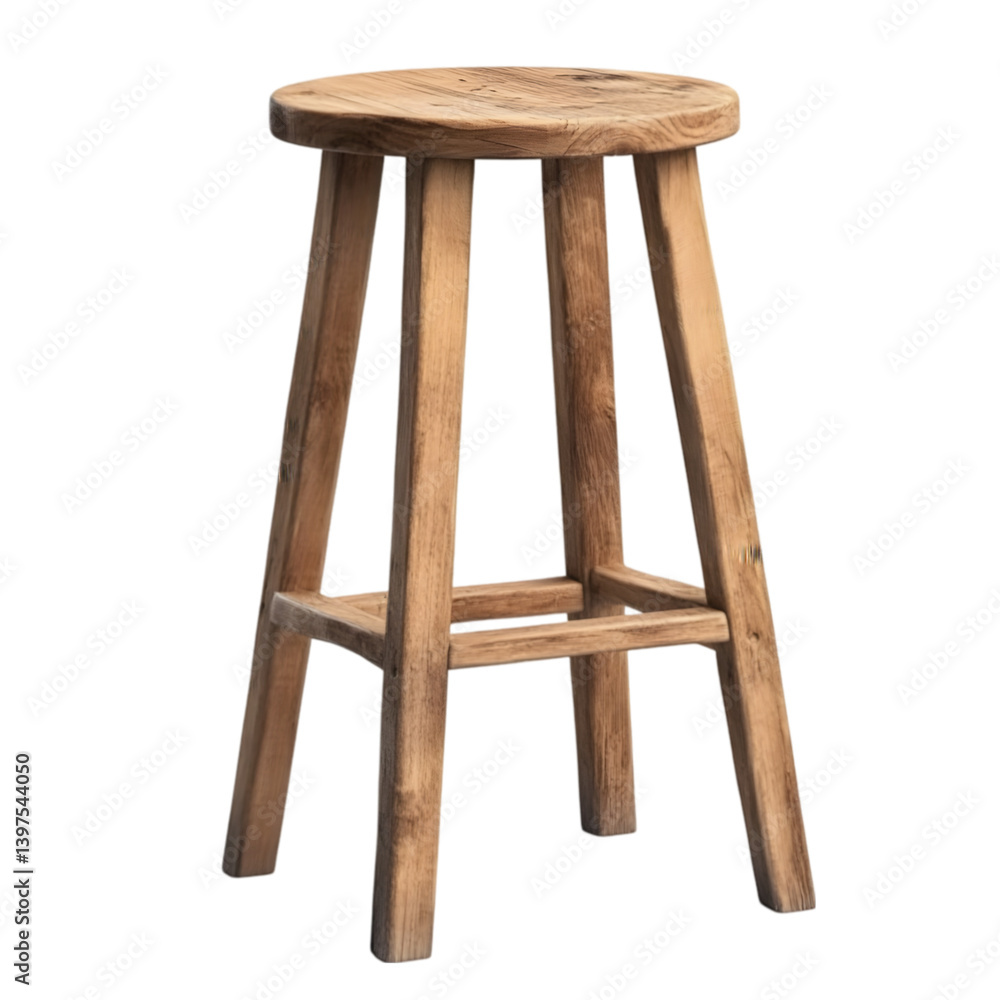 Rustic Wooden Bar Stool Pub Furniture Home Decor Vintage Country Style Farmhouse Kit Rustic Wooden Bar Stool Pub Furniture Home Decor Vintage Country Style Farmhouse Kit