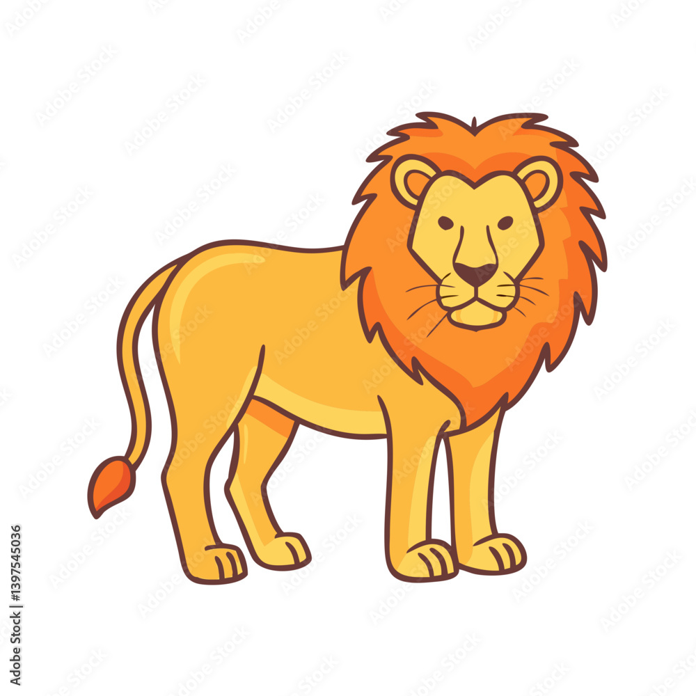 lion icon, lion vector illustration-simple illustration of lion, perfect for lion logos and icons lion icon, lion vector illustration-simple illustration of lion, perfect for lion logos and icons