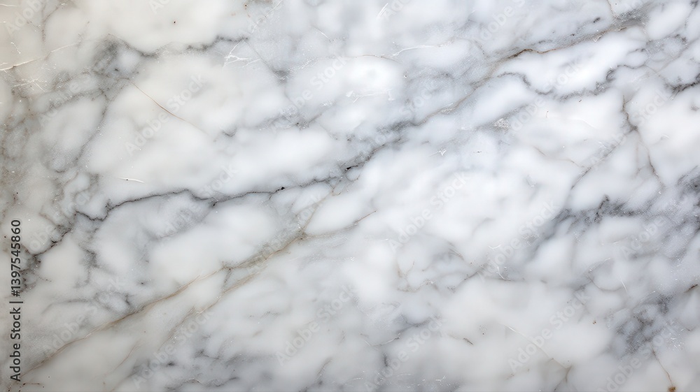 White Marble Texture with Gray Veining