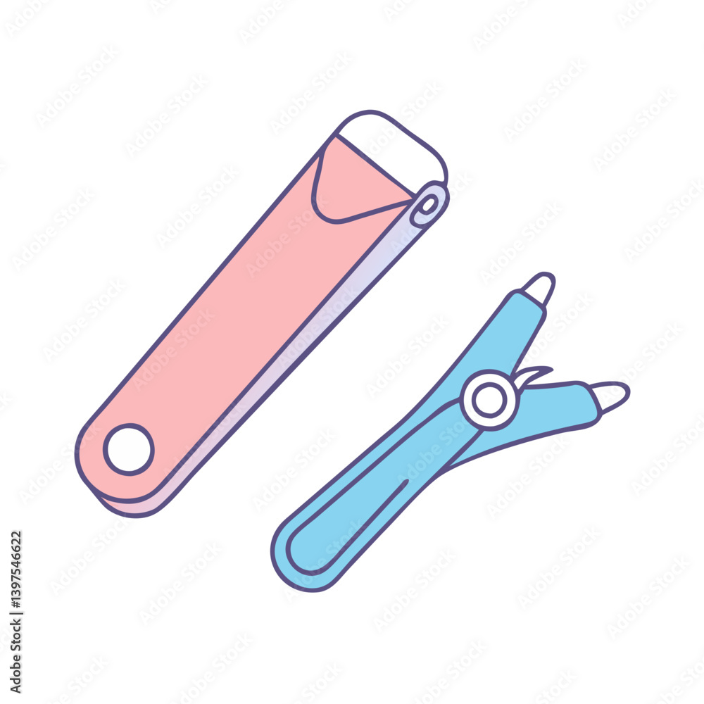 nail clippers icon, nail clippers vector illustration-simple illustration of nail clippers, perfect for nail clippers logos and icons nail clippers icon, nail clippers vector illustration-simple illustration of nail clippers, perfect for nail clippers logos and icons