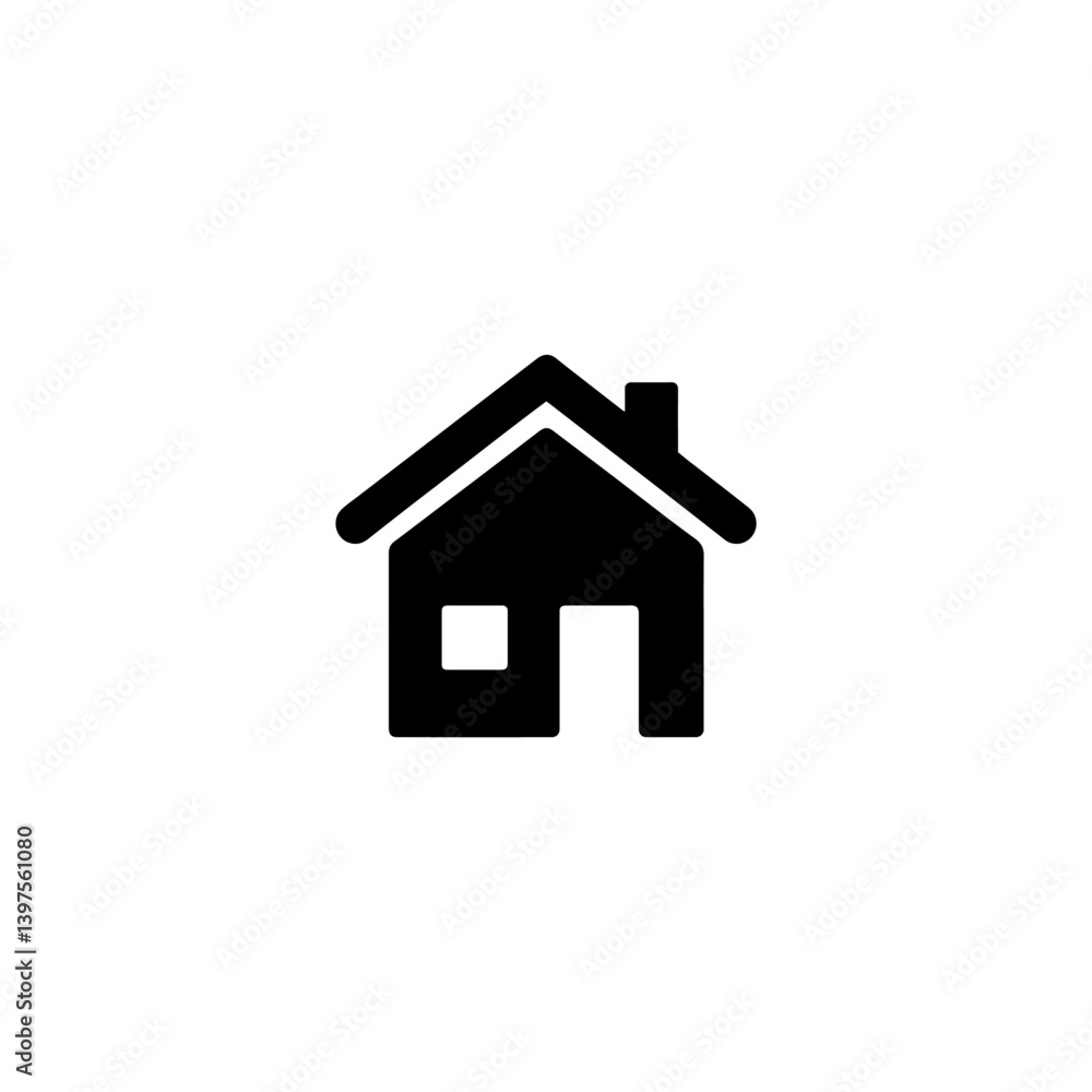Web home flat icon
Web home flat icon
