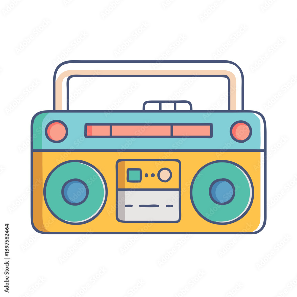 boom box icon, boom box vector illustration-simple illustration of boom box, perfect for boom box logos and icons boom box icon, boom box vector illustration-simple illustration of boom box, perfect for boom box logos and icons