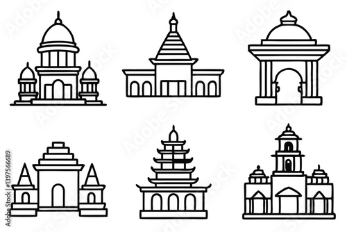 Creative Temple  Embroidery Patterns