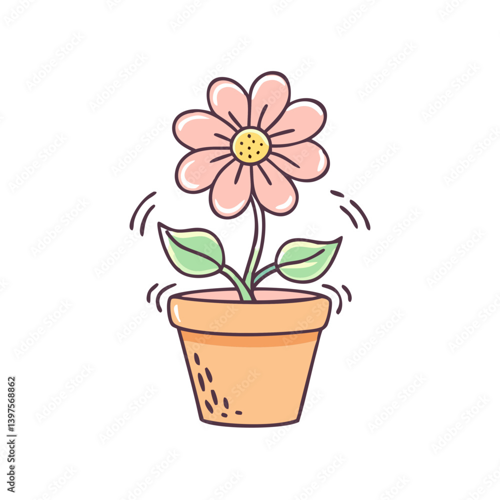 flower pot icon, flower pot vector illustration-simple illustration of flower pot, perfect for flower pot logos and icons flower pot icon, flower pot vector illustration-simple illustration of flower pot, perfect for flower pot logos and icons