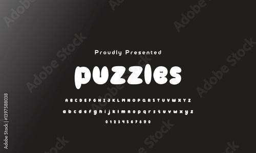 Childish alphabet, playful letters, funky cartoon font for toy logo, birthday headline, Mexican festival title, fiesta text, Kindergarten typography for education and fun designs. Vector typeset