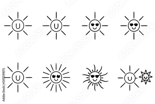 Vector Art of Ultraviolet Ray Categories