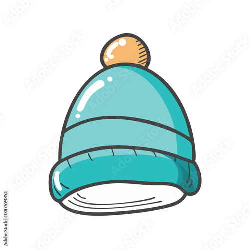 beanies icon, beanies vector illustration-simple illustration of beanies, perfect for beanies logos and icons