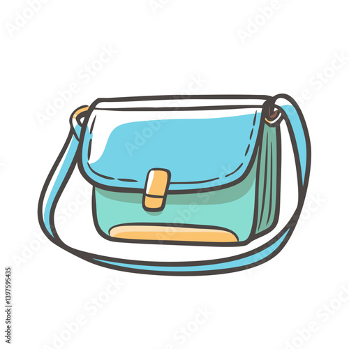 crossbody bags icon, crossbody bags vector illustration-simple illustration of crossbody bags, perfect for crossbody bags logos and icons