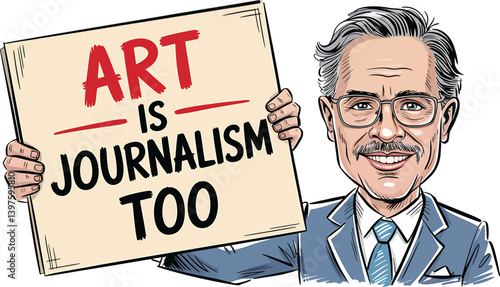 World Press Freedom Day Concept with Microphone, Newspaper, Camera, and Journalistic Symbols in Modern Flat Vector Style – Ideal for Media Rights, Journalism, and Freedom of Speech Themes