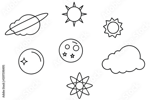 Modern Troposphere   Embroidery Artwork