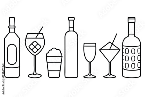 Elegant Vermouth Graphics Collection