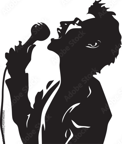 Echoes of Emotion The Power of a Soul Singer  Head as They Pour Out Their Heart
