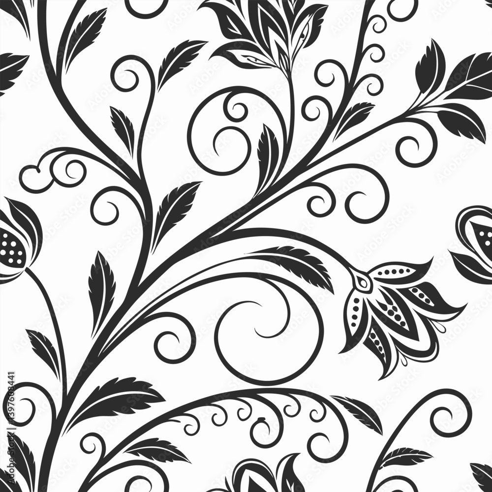 Seamless pattern design created in various geometric shapes and vintage style Seamless pattern design created in various geometric shapes and vintage style