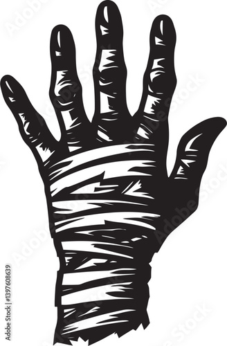 In the Clutches of the Mummy The Sinister Hand from the Tomb