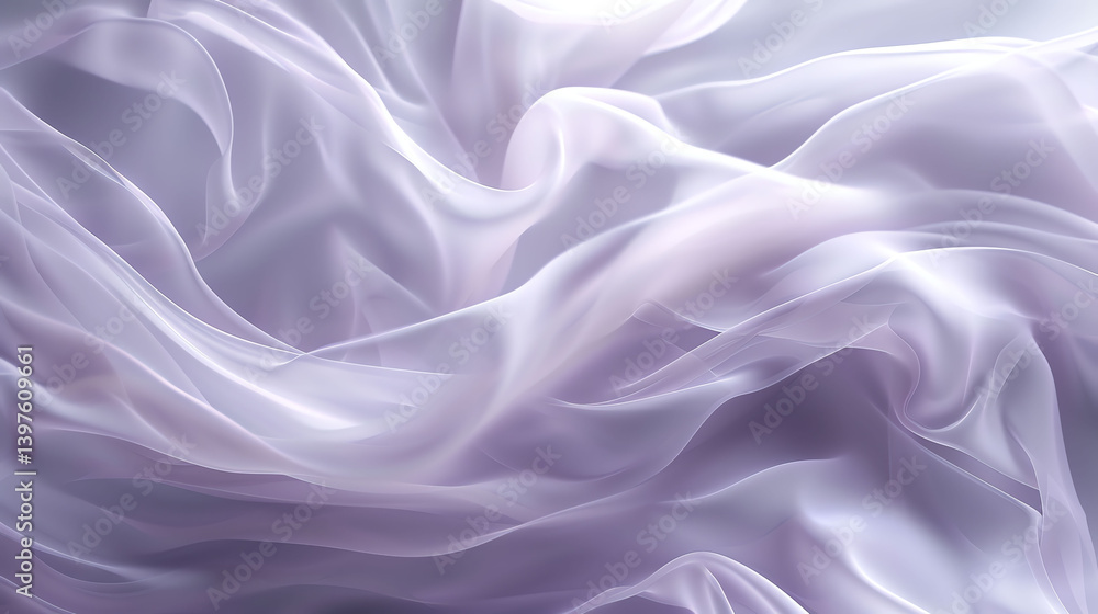 Obraz premium Abstract Lavender Silk Fabric Texture High-Resolution Background Image