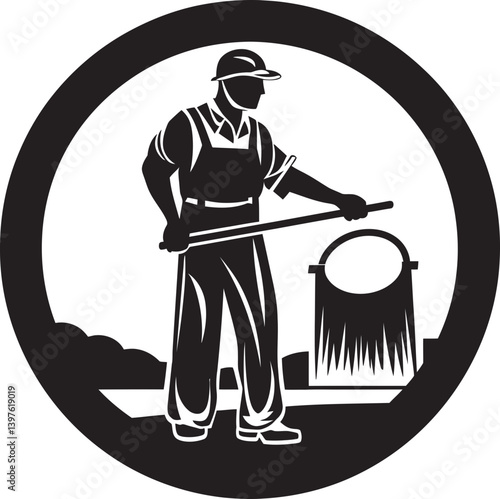 A Clean Slate How a Janitor with a Mop and Bucket Shapes the Environment
