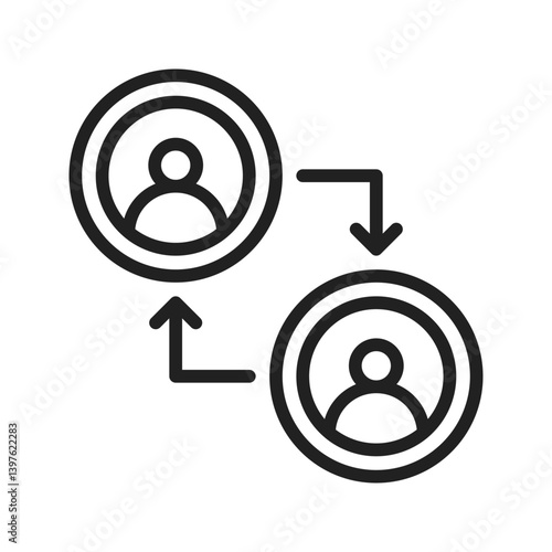 References icon vector image. Suitable for mobile apps, web apps and print media.