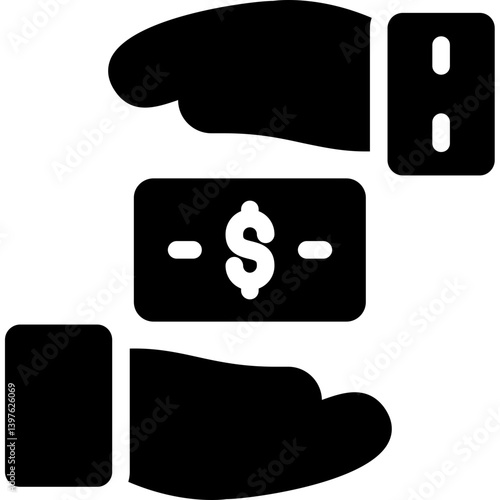 Bribery Glyph Icon
