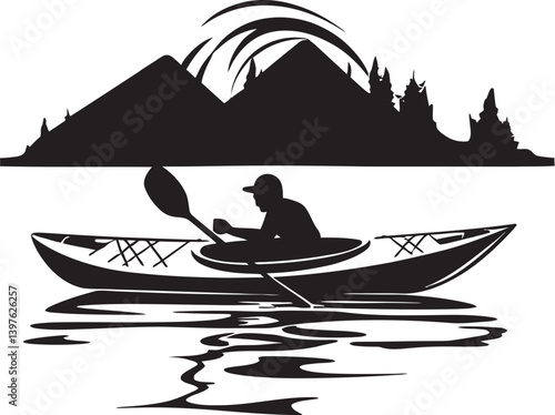 Kayaking the Vertical Way An Upright Journey of Adventure and Balance