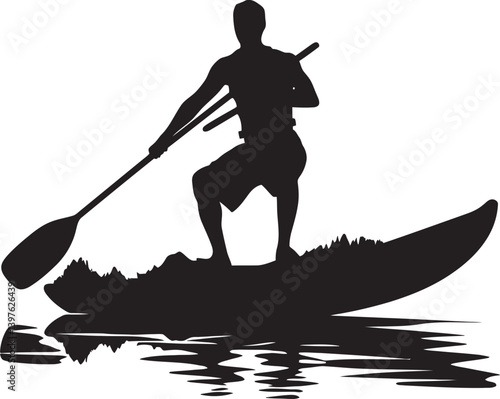 The Art of Kayaking A Kayak  Journey in an Upright Position