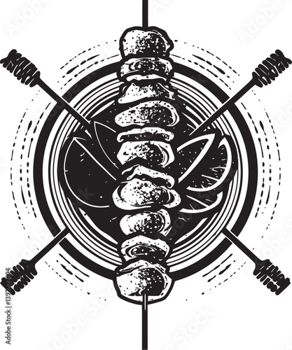 Grill the Best Perfecting Kebab Shashlik on Skewers with Love