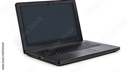 Wallpaper Mural Modern laptop isolated on a white background, perfect for tech product, remote work, or office-related promotions Torontodigital.ca