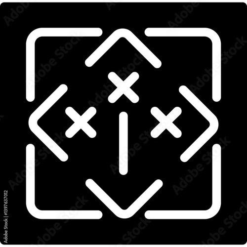 Cosecant Icon Glyph Icon