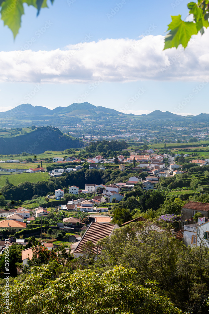Fototapeta premium Azores crater 2