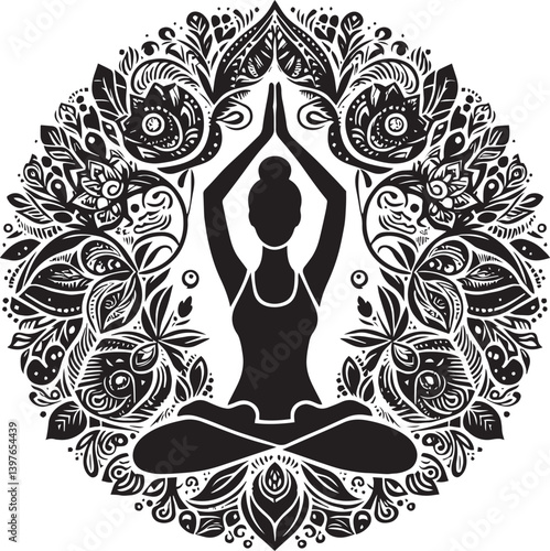 Fitness apparel & gym merch
Wellness brand marketing
Printable wall art & posters
Digital planners & workout logs
DIY craft projects & scrapbooking
Yoga pose silhouettes (Lotus, Warrior, Downward Dog
