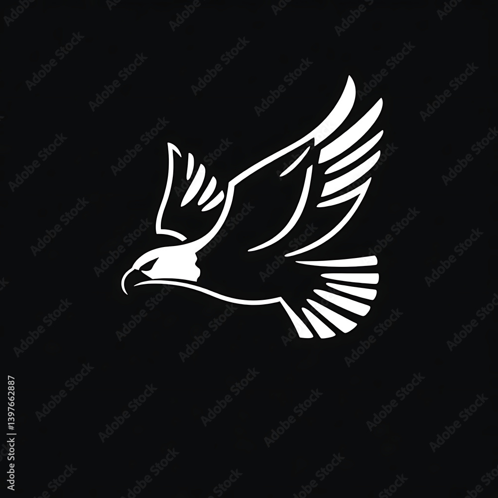 Obraz premium eagle vector illustration