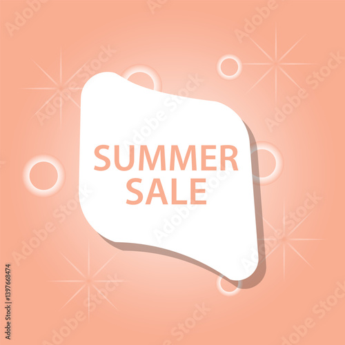 summer sale with 3d topical background leaves.vector illustration background design.