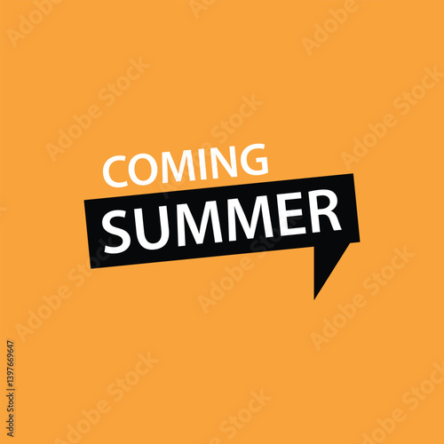 comming summer with 3d topical background leaves.vector illustration background design.