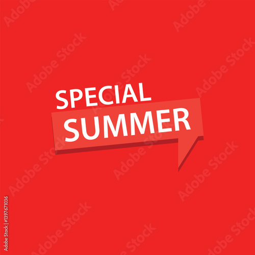 special summer with 3d topical background leaves.vector illustration background design.