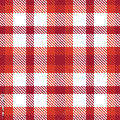 Mellow rouge and Soft scarlet Seamless Tartan Textile Design