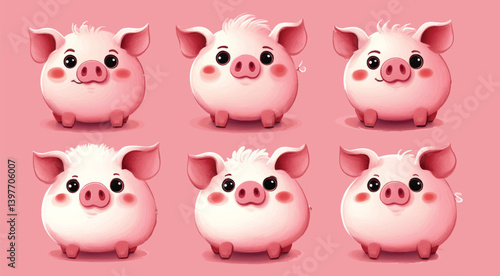 Chubby Pig Paradise - patten