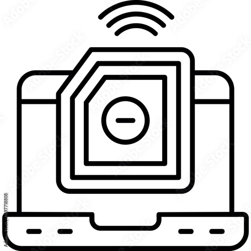 Rfid Chip Icon